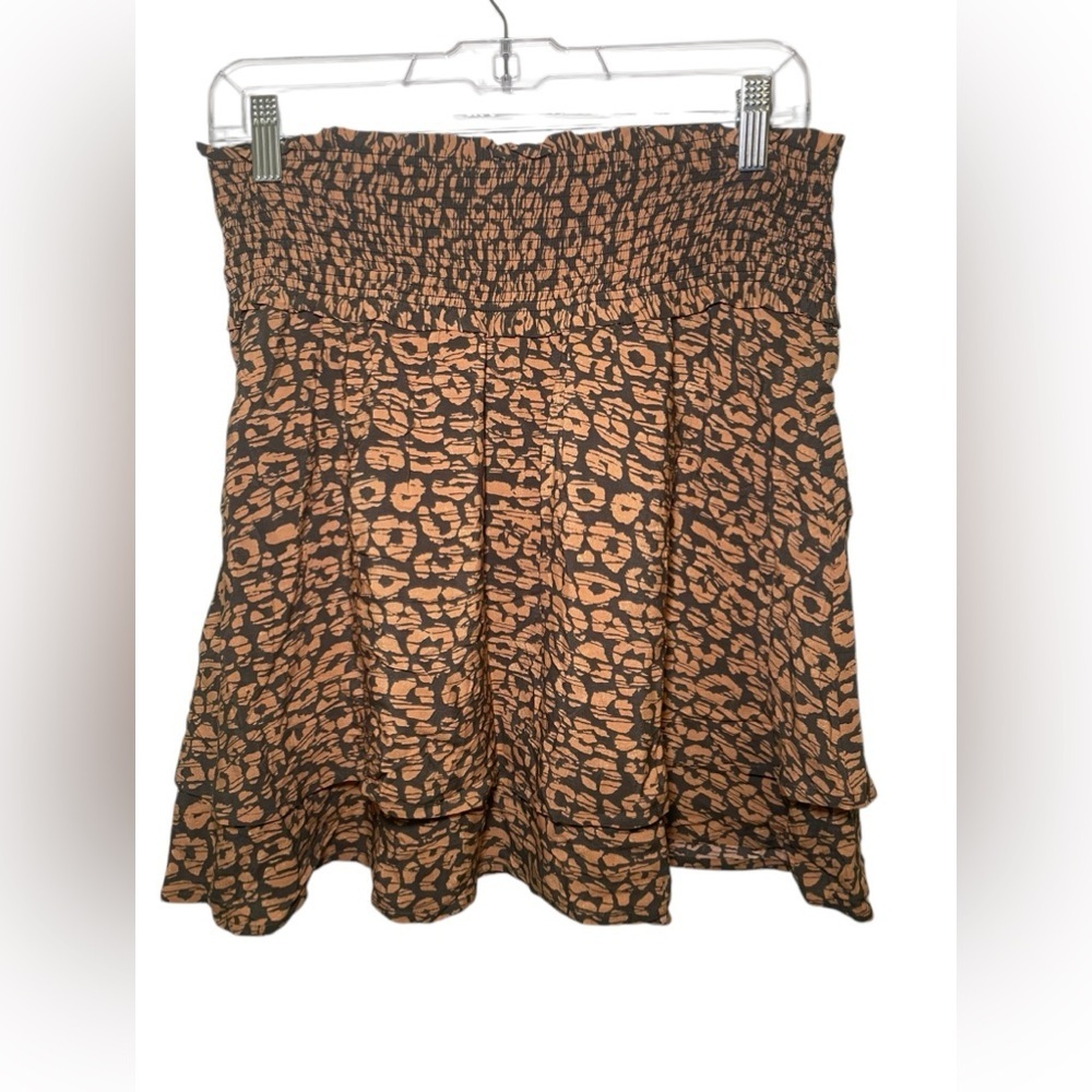 Rails Addison New NWT Animal Print Smocked Mini S… - image 3